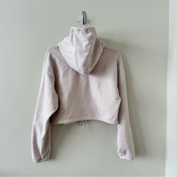 Aritzia-The Group Babaton “The Weekender Hoodie” In Grey/Pink (Size:Small) - Picture 3 of 8